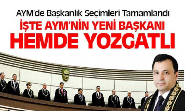Anayasa Mahkemesi Yeni Başkanı Yozgatlı Zühtü Arslan Oldu
