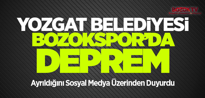 Bozokspor Teknik Sorumlusu Polat Özkan İstifa etti