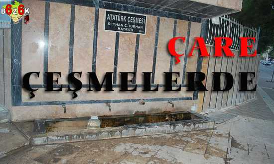 ÇARE ÇEŞMELERDE