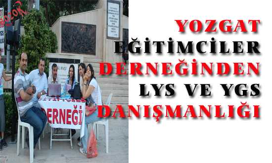 EÐİTİMCİLERDEN LYS-LGS DESTEÐİ