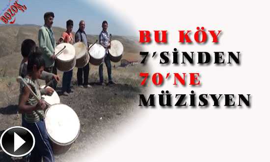 7’SİNDEN 70’NE MÜZİSYEN KÖY
