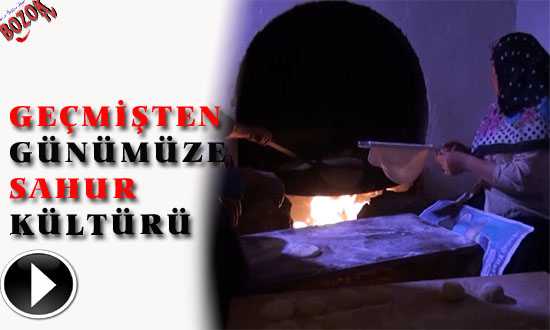 GEÇMİŞTEN GÜNÜMÜZE SAHUR KÜLTÜRÜ