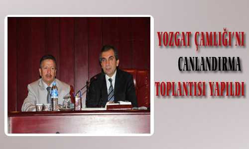 YOZGAT ÇAMLIÐI CANLANDIRMA TOPLANTISI YAPILDI
