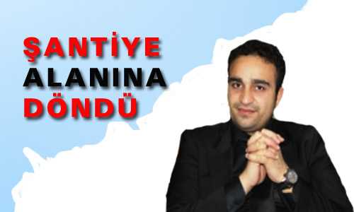 ŞANTİYE ALANINA DÖNDÜ
