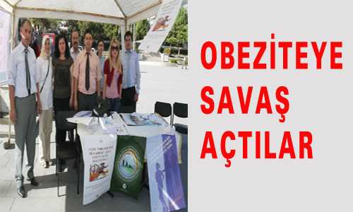 OBEZİTEYE SAVAŞ AÇTILAR