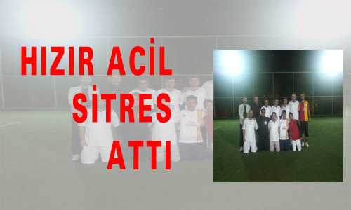 HIZIR ACİL SİTRES ATTI