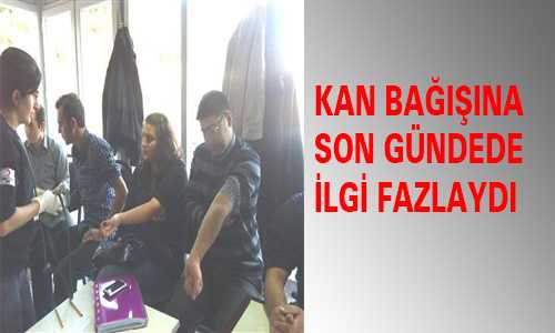 CHP GEÇLİK KOLARI KAN BAÐIŞINDA BULUNDU
