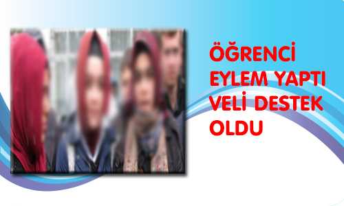 KENDİLERİNE HAKARET EDİLİNCE TOPLU EYLEM YAPTILAR