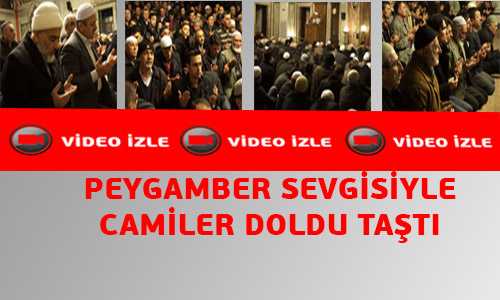 KUTLU DOÐUM CAMİLERE SIÐMADI
