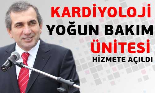 BOZOK ÜNİVERSİTESİ KARDİYOLOJİ ÜNİTESİ AÇILDI