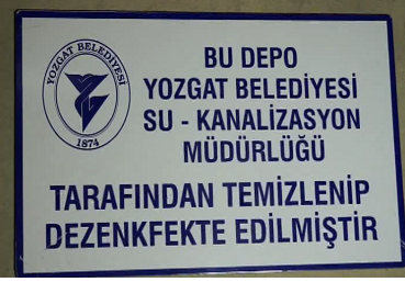 OKUL SU PEPOSU DEZENFEKTE ÇALIŞMASI