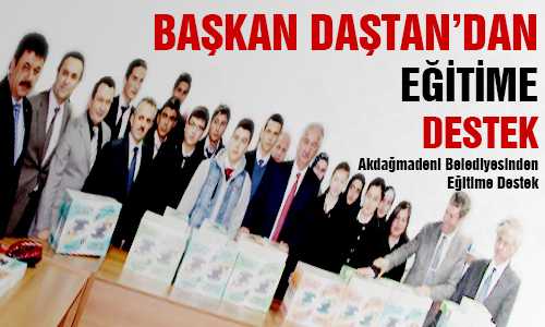 AKDAÐMADENİ BELEDİYESİNDEN EÐİTİME DESTEK