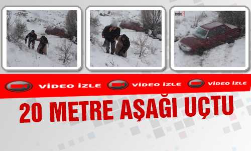 YOZGAT’TA KAR KAZALARI BERABERİNDE GETİRDİ