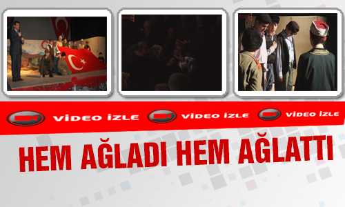 ŞEHİT AİLELERİNİN GÖZYAŞLARI SEL OLDU