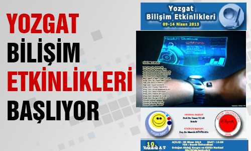 BİLİŞİM ETKİNLİKLERİ START VERİYOR