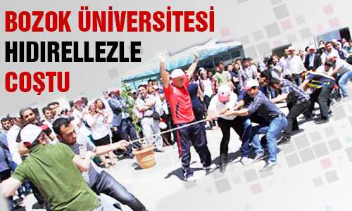 HIDIRELLEZ COŞKUSU ÜNİVERSİTEDE
