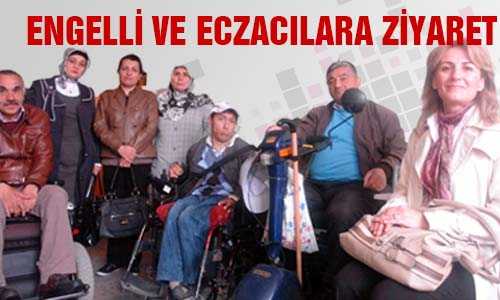 AK PARTİ KADIN KOLLARI ENGELLİ ZİYARETİ