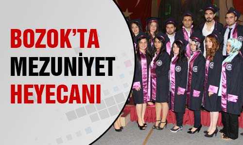 BOZOK ÜNİVERSİTESİ 2012-2013 MEZUNLARINI VERDİ