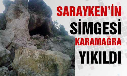 KARAMAÐRA YERLE BİR OLDU