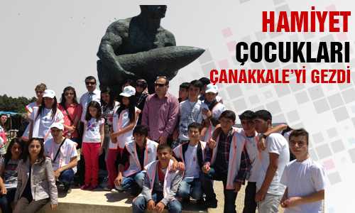 HAMİYET ÇOCUKLARI ÇANAKKALE’DE