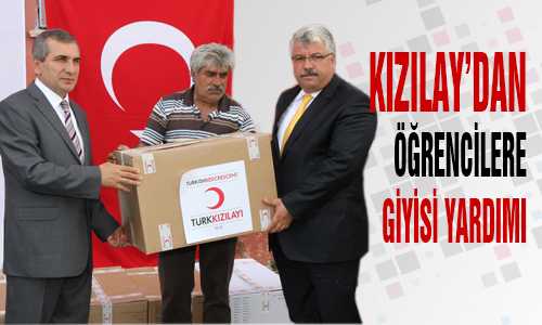 KIZILAY’DAN 7 BİN 219 ÖÐRENCİYE GİYSİ YARDIMI