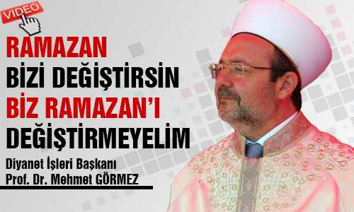 DİYANET İŞLERİ BAŞKANI YOZGAT’TA
