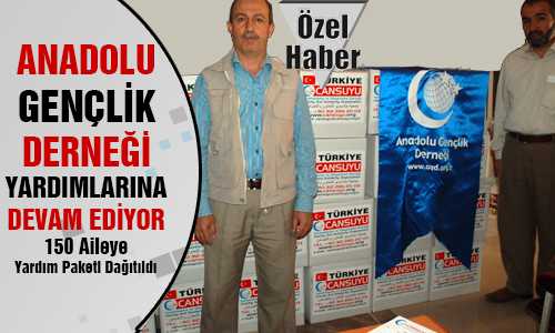 ANADOLU GENÇLİK DERNEÐİ YOKSULLARI UNUTMADI