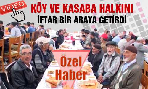 KÖY KASABA İFTARDA
