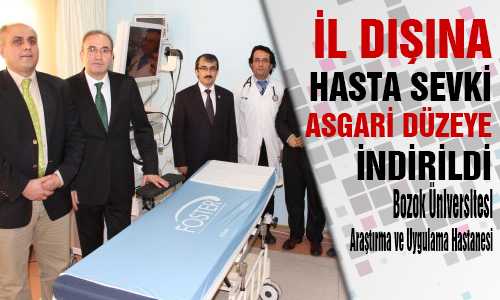 İL DIŞINA SEVK AZALDI