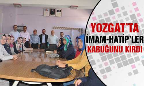 İMAM-HATİP LİSESİ KABUÐUNU KIRIYOR