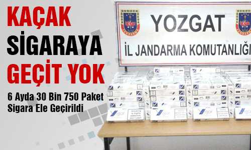 BİN 952 ADET KAÇAK SİGARA ELE GEÇİRİLDİ