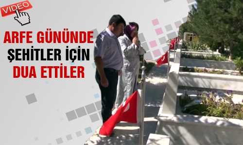 BU BAYRAMDA DA ŞEHİTLER UNUTULMADI