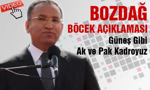 BOZDAÐ GÜNEŞ GİBİ AK VE PAK KADROYUZ