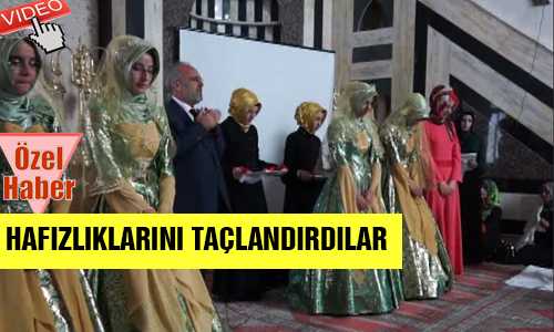 HAFIZLIK TACINI GİYDİLER