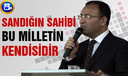 BOZDAÐ ÇAYIRALAN’DA KONUŞTU