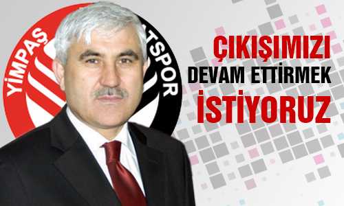 YOZGATSPOR YÜKSELİŞE DEVAM EDECEK