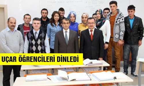 REKTÖR UÇAR SORGUN MYO ZİYARET ETTİ