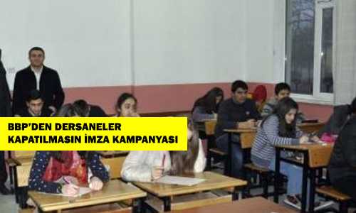 BBP’DEN İMZA KAMPANYASI