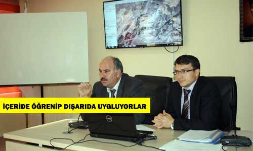 TARIMDA İÇ HİZMET EÐİTİMİ VERİLDİ