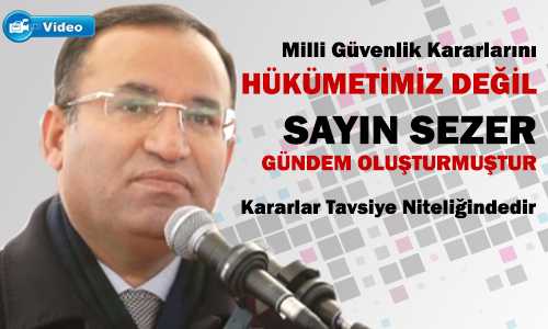 MİLLİ GÜVENLİK KARARLARI TAVSİYE NİTELİÐİNDEDİR