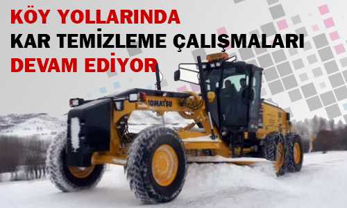 YOÐUN KAR YAÐIŞI HAYATI OLUMSUZ ETKİLİYOR