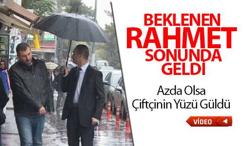 YAÐIŞ YÜZLERİ GÜLDÜRDÜ
