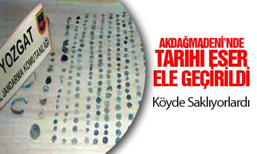 TARİHİ ESER ELE GEÇİRİLDİ