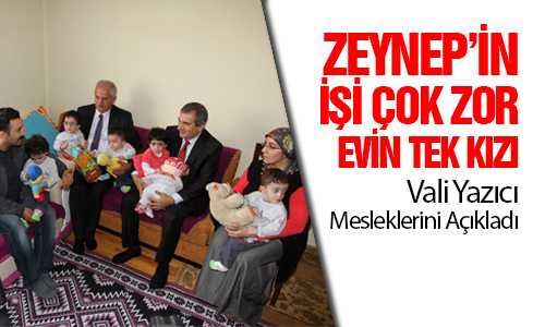 VALİ YAZICI BEŞİZLERİ ZİYARET ETTİ