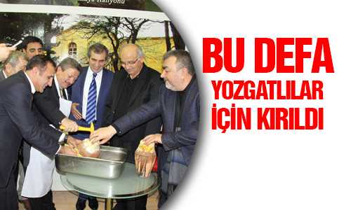 VALİ YAZICI YOZGATLILARA DESTİ KIRDI