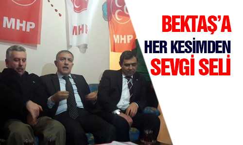 BEKTAŞ EV ZİYARETLERİNE DEVAM EDİYOR