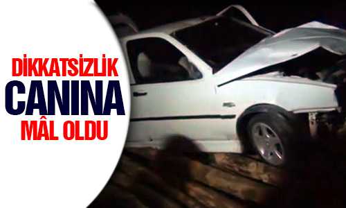 AKDAÐMADENİNDE KAZA 1 KİŞİ ÖLDÜ
