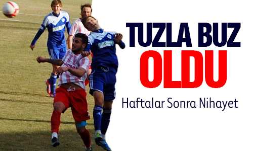 YİMPAŞ YOZGATSPOR TUZLAYI DİZE GETİRDİ