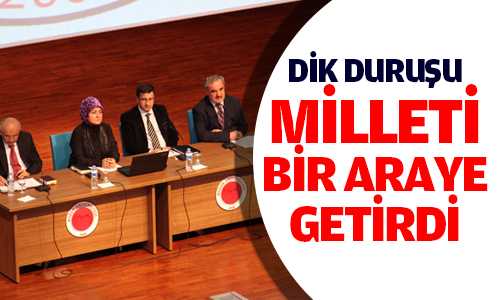 BÜ DE MEHMET AKİF ERSOY KONUŞULDU