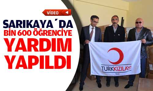 KIZILAY’DAN 1600 ÖÐRENCİYE GİYSİ YARDIMI YAPILDI
